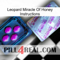 Leopard Miracle Of Honey Instructions 37